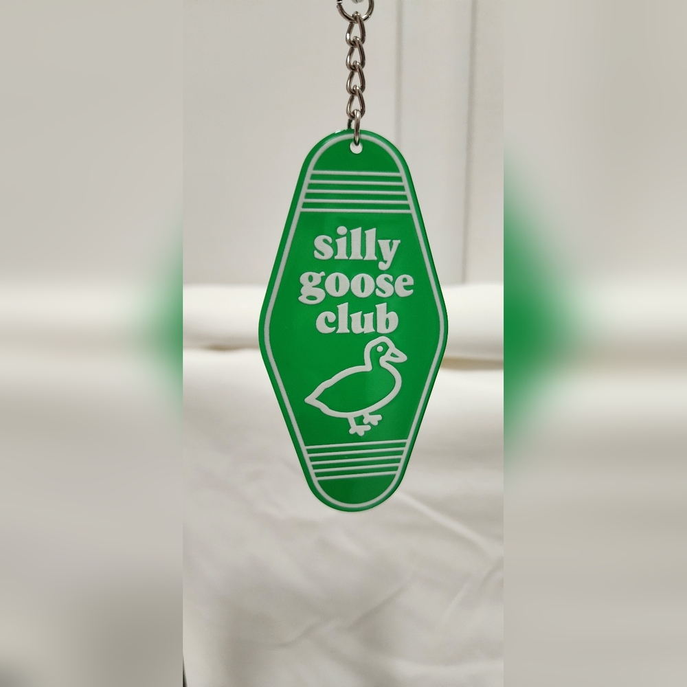 Silly Goose Club Keychain - Picture 3 of 4